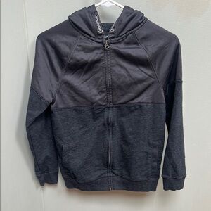 Kids Black Hoodie Jacket